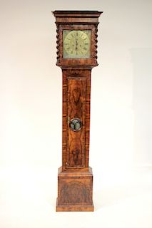 18th C Tall Case Clock, David Compigne, Winton