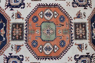 Hand Knotted Caucasian Style (Iran) Wool Carpet