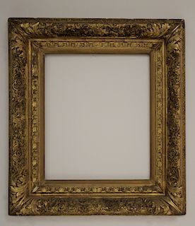 Ornately Decorated Giltwood Picture Frame 19th c.