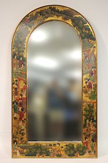 Huge Contemporary Chinoiserie Mirror