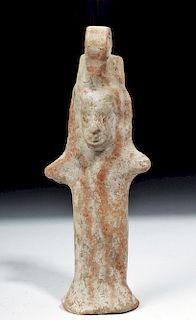 Archaic Greek Boeotian Pottery Idol