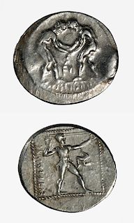 Greek Pamphilia Silver Stater - 10.9 g