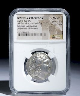 Bithynia Silver Tetradrachm Coin - 16.87 g