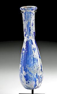 Roman Blue Marbled Glass Unguent
