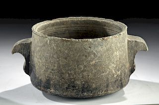 Wonderful Ancient Anatolian Stone Handled Vessel