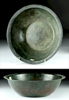 Large Roman / Byzantine Bronze Bowl, ex-Bonhams