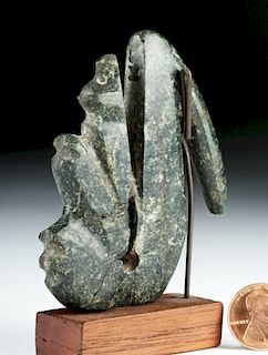 Mezcala Green Stone Monkey Figural