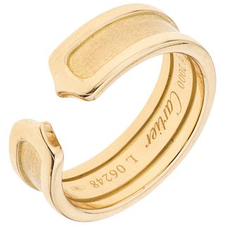 CARTIER yellow gold 18 K ring.