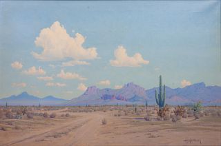 Harry Wagoner
(American, 1889-1950)
Silence of the Desert, Arizona, 1943