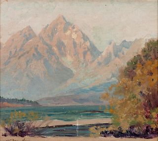 Charles Partridge Adams
(American, 1858-1942)
Teton Landscape