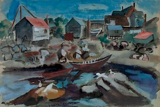 Louis Ribak
(American, 1902-1979)
Untitled