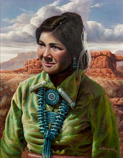 Alfredo Rodriguez
(Mexican/American, b.1954)
Little Desert Darling