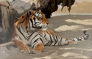 Don Rodell 
(American, 1932- 2003)
Siberian Tiger