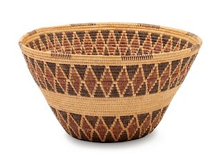 Panamint Polychrome Basket
height 6 x diameter 10 inches