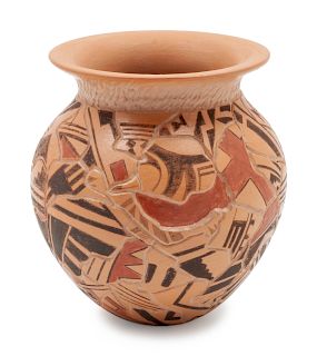 Les Namingha
(Hopi, b. 1967)
Painted Vase
 