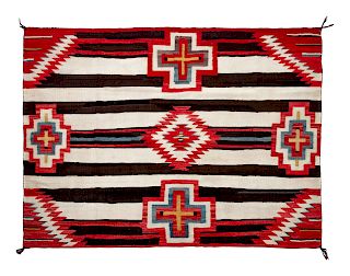 Navajo Third Phase Variant Chief's Blanket
58 x 75 inches