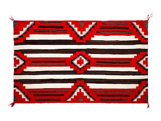 Navajo Third Phase Chief's Blanket
71 x 46 inches