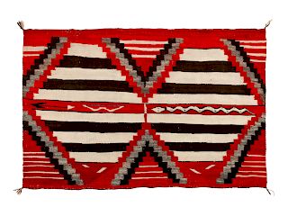 Navajo Third Phase Pictorial Chief's Blanket
42 x 62 inches