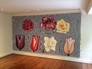 Lowell Nesbitt (1933-1993)"Seven Electric Flowers"