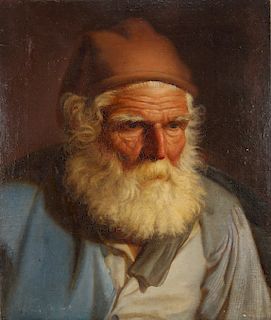 19th C. Painting of a Mariner