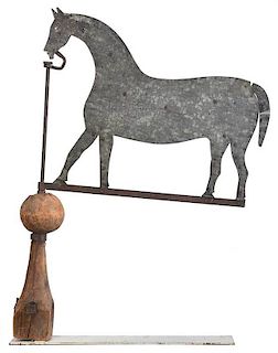 A Fine American Folk Art Horse Weathervane