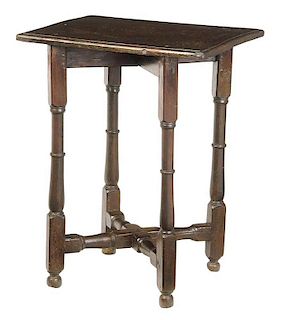 Rare Early Southern William and Mary Table