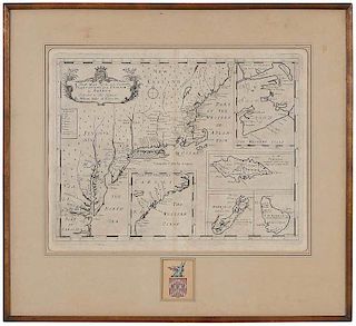 Sutton Nicholls Map Plantations in America