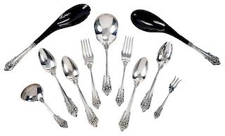 11 Grand Baroque Sterling Serving Pieces