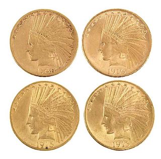 Group of Fifteen, Ten Dollar Gold Coins