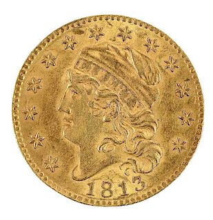1813 U.S. Five Dollar Gold Coin