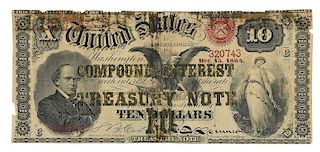 10 Dollar Compound Interest Treasury Note