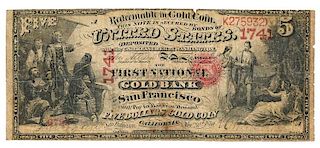 California National Gold Bank Note