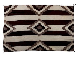 Navajo Transitional Third Phase Chief's Blanket
 
96 x 64 inches 