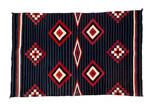 Navajo Moki-Style Germantown Weaving
69 x 45 inches