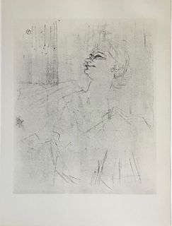 Yvette Gilbert, A Menilmontant du Bruand, After Toulouse-Lautrec (1864-1901),