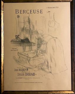 Lithograph, Bercuese, Henri Toulouse-Lautrec