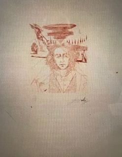 Etching, Henry Wadsorth Longfellow, Salvadore Dali