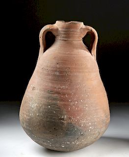 Large Holyland Byzantine Pottery Storage Jar