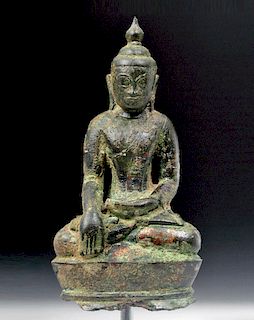 18th C. Burmese Shan / Tai Yai Bronze Buddha