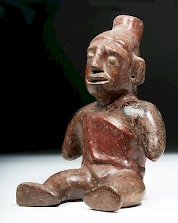 Colima Spouted Figural Tomb Figure / Vessel