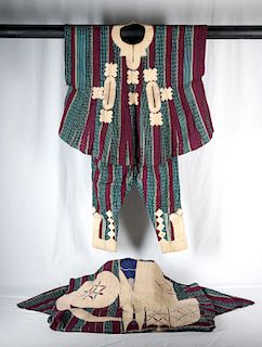 1960s Yoruba / Hausa Agbada - Shirt & Fancy Pants