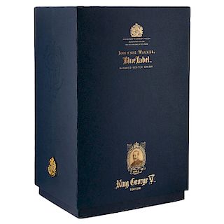 Johnnie Walker Blue Label. King George V Edition. Blended. Scotch Whisky. En estuche.
