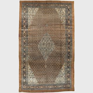 Large Persian Central Medallion Carpet