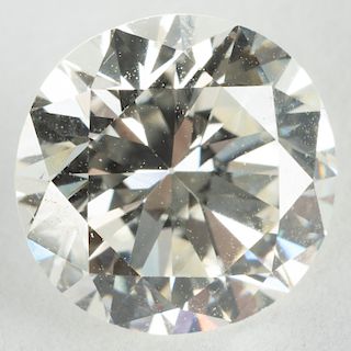 Unmounted Round Diamond