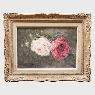 Marie-Madeleine de Rasky (1897-1982): Two Roses