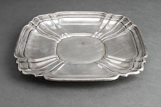 Gorham Sterling Silver Shaped Square Plate / Dish