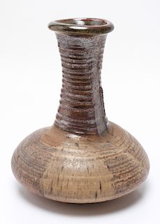 Karen Karnes Stoneware Art Pottery Large Vase