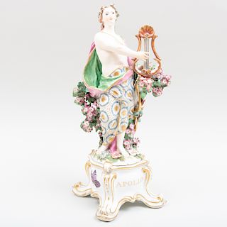 Chelsea Porcelain Figure of Apollo