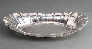 Wallace Sterling Silver Oval Bread Tray