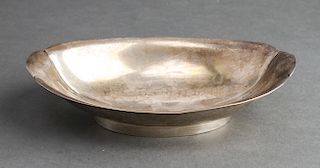 International Sterling "Orchid" Silver Oblong Bowl